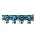Коллектор Far (FK 3824 134) 1 ВР(г) х 4 выхода 3/4 НР(ш) ЕК х 1 НР(ш) регулируeмый (ФАР) - миниатюра фото 2