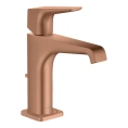 Смеситель для раковины AX Citterio E 125, шлифованное красное золото (36110310) - миниатюра фото 1