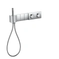 Термостатический смеситель для душа AX Edge 540/100 на 3 выхода с ручным душем, хром (46710000) - миниатюра фото 1