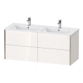 Двойная раковина Duravit ME by Starck для мебели 1300 мм, белая (2336130000) - миниатюра фото 6
