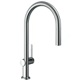 Кухонный смеситель Hansgrohe Talis M54 с выдвижным изливом (72802000) - миниатюра фото 1