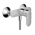 Смеситель для душа Hansgrohe Vernis Blend однорычажный настенный хром (71640000) - миниатюра фото 1