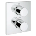 Термостат для ванны Grohe Grohtherm F 27618000 — комфорт и безопасность вашего душа - миниатюра фото 1