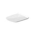 Сиденье для унитаза Duravit DuraStyle белое со съемными петлями из нержавеющей стали и системой микролифта (63790000) - миниатюра фото 1