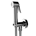 Гигиенический душ BOSSINI APICE в комплекте с держателем и шлангом 1250 мм, хром (CE4002.030) - миниатюра фото 1