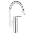 Смеситель Grohe Eurosmart 33202002 для кухни с выдвижной лейкой - миниатюра фото 1