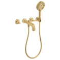 Элегантный смеситель для ванны AX Citterio в шлифованном золоте (39448250) - миниатюра фото 1