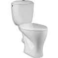Унитаз-компакт Santeri Воротынский с нижней подводкой, белый - миниатюра фото 1