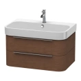Тумба под раковину Duravit Happy D.2 80 см в цвете «Американский орех» (H2636501313) - миниатюра фото 1