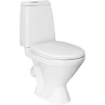 Унитаз-компакт Sanita Кама стандарт: классическая комплектация - миниатюра фото 1