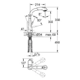 Смеситель для кухни Grohe Zedra 32553SD0 с выдвижной лейкой - миниатюра фото 4
