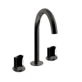 Смеситель для раковины FANTINI VENEZIA на 3 отверстия, цвет Matt Gun Metal (29 P5 N404SW) - миниатюра фото 1