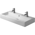 Раковина Duravit Vero для мебели без перелива, с 2 отверстиями под смеситель, 1000x470 мм, белая (454100043) - миниатюра фото 1