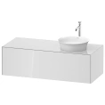Подвесная тумба Duravit White Tulip с выдвижным ящиком — белая высокоглянцевая, 408x1300x550 мм (WT4977R8585) - миниатюра фото 1