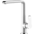 Смеситель Rossinka W35-23 для кухни с высоким изливом из нержавеющей стали - миниатюра фото 1
