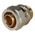 Переходник для металлопластиковых труб STOUT с наружной резьбой НР 3/4 x 26 резьбозажимной - миниатюра фото 3