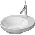 Раковина Duravit встраиваемая 480 мм с 1 отв под смесительитель с переливом цвет белый - миниатюра фото 1