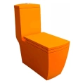 Унитаз-моноблок Arcus 050 в оранжевом цвете - миниатюра фото 1