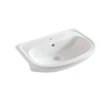 Раковина Artceram WASHBASINS DIANA встраиваемая 57х40 см без отв под смесительитель цвет белый - миниатюра фото 1