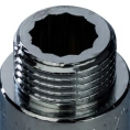 Удлинитель STOUT латунный 1/2 x 65 хромированный - миниатюра фото 4
