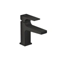 Смеситель для раковины Hansgrohe Metropol 100, черный матовый, с донным клапаном (32500670) - миниатюра фото 1