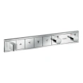 Встраиваемый термостат для душа Hansgrohe RainSelect на 4 выхода с держателем, хром (15357000) - миниатюра фото 1