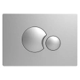 Кнопка смыва Sanit S706 16.706.93 матовый хром - миниатюра фото 1