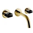 Настенный смеситель Fantini Venezia в золоте: элегантность без ручек (29 01 N013SB) - миниатюра фото 1