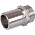 Штуцер НР 3/4x25, никелированный Stout - миниатюра фото 4