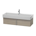 Раковина накладная Duravit Vero Air 120 сантиметров, белая, с переливом и отверстием под смеситель (2350120000) - миниатюра фото 1