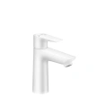 Смеситель для раковины Hansgrohe Talis E 110, белый матовый, с донным клапаном (71710700) - миниатюра фото 1