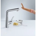 Смеситель для кухни Hansgrohe Metris Select 14883000 - миниатюра фото 4