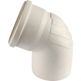Отвод канализационный Raupiano Plus 110х67° REHAU (РЕХАУ - 11234541001) - миниатюра фото 4