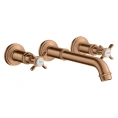 Смеситель для раковины AX Montreux в цвете шлифованная бронза (16532140) - миниатюра фото 1