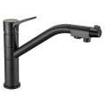 Смеситель для кухни Zorg ZR 401 KF черный металлик - миниатюра фото 1
