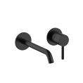 Настенный смеситель для раковины Fantini NOSTROMO SMALL, матовый черный (50 13 G913B) - миниатюра фото 1