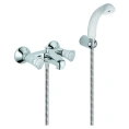 Смеситель Grohe Costa L 25460001 для ванны с душем: хром, термостат, верхний излив - миниатюра фото 1