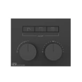 Термостат для душа Gessi Hi-Fi Black XL с подключением до 3 источников (63006#299) - миниатюра фото 1