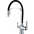 Смеситель для кухни Zorg ZR 342-6 YF золото - миниатюра фото 1