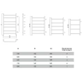 Полотенцесушитель Terminus Стандарт 32/20 П5 40x63 - миниатюра фото 3