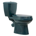 Унитаз-компакт «Элисса» зеленый от Оскольской керамики - миниатюра фото 1