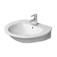 Раковина Duravit Darling New с переливом и 3 отверстиями под смеситель 550x480 мм белого цвета (2621550030) - миниатюра фото 1