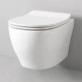 Унитаз подвесной Artceram TEN безободковый с системой монтажа, 52x36 см, белый (TEV006 01 00) - миниатюра фото 1