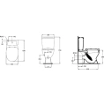Компакт-унитаз Ideal Standard Eurovit Plus V337001 - миниатюра фото 2