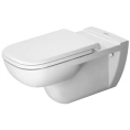 Подвесной унитаз Duravit D-Code для маломобильных граждан: вертикальный смыв, размер 360x700 мм, белый (22280900002) - миниатюра фото 1