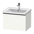 Подвесная тумба Duravit D-Neo белая матовая 634x452 мм с ящиком (DE425401818) - миниатюра фото 1