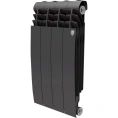 Радиатор Royal Thermo BiLiner Noir Sable 500 4 секции-черный - миниатюра фото 1