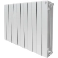 Радиатор биметаллический Royal Thermo Piano Forte 500 bianco traffico 12 секций-белый - миниатюра фото 1