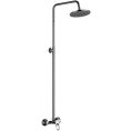 Душевая стойка Rossinka B B35-44: комплект для душа со смесителем (хром) - миниатюра фото 1