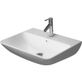 Раковина Duravit ME by Starck с переливом и 3 отверстиями под смеситель 600x460 мм белая (2335600030) - миниатюра фото 1